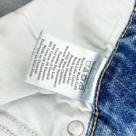 Everlane the curvy cheeky jean raw hem size 28 regular - Picture 4 of 4